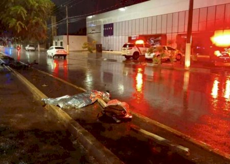 Ciclista é atropelado por SW4 e morre em avenida de Dourados>