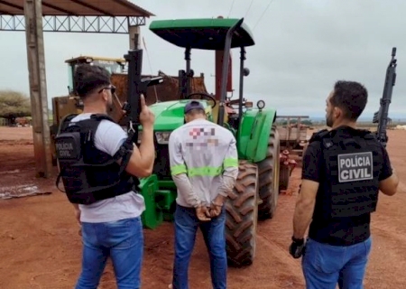 Homem que ameaçou mulher de morte dizendo para 'cavar a própria cova' é preso em fazenda