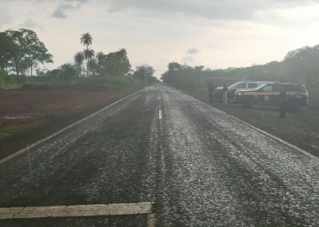 Policial que entrou em surto se entrega em MS e rodovia é liberada