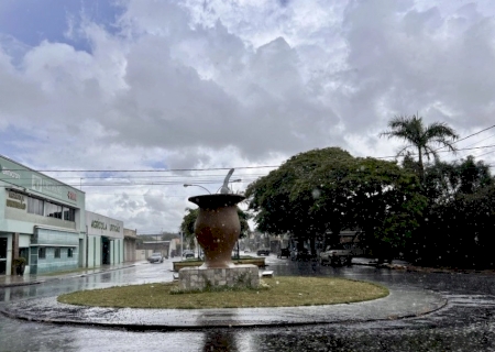Caarapó terá quinta-feira de tempo instável, com previsão de chuva e trovoadas>