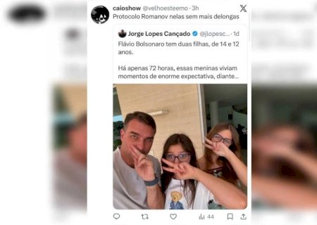 Empresa demite funcionário que sugeriu fuzilar filhas de Flávio Bolsonaro>